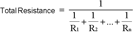  formula to calculate parallel total resistance for more than two speakers